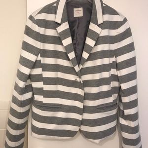 The Academy striped boyfriend Blazer